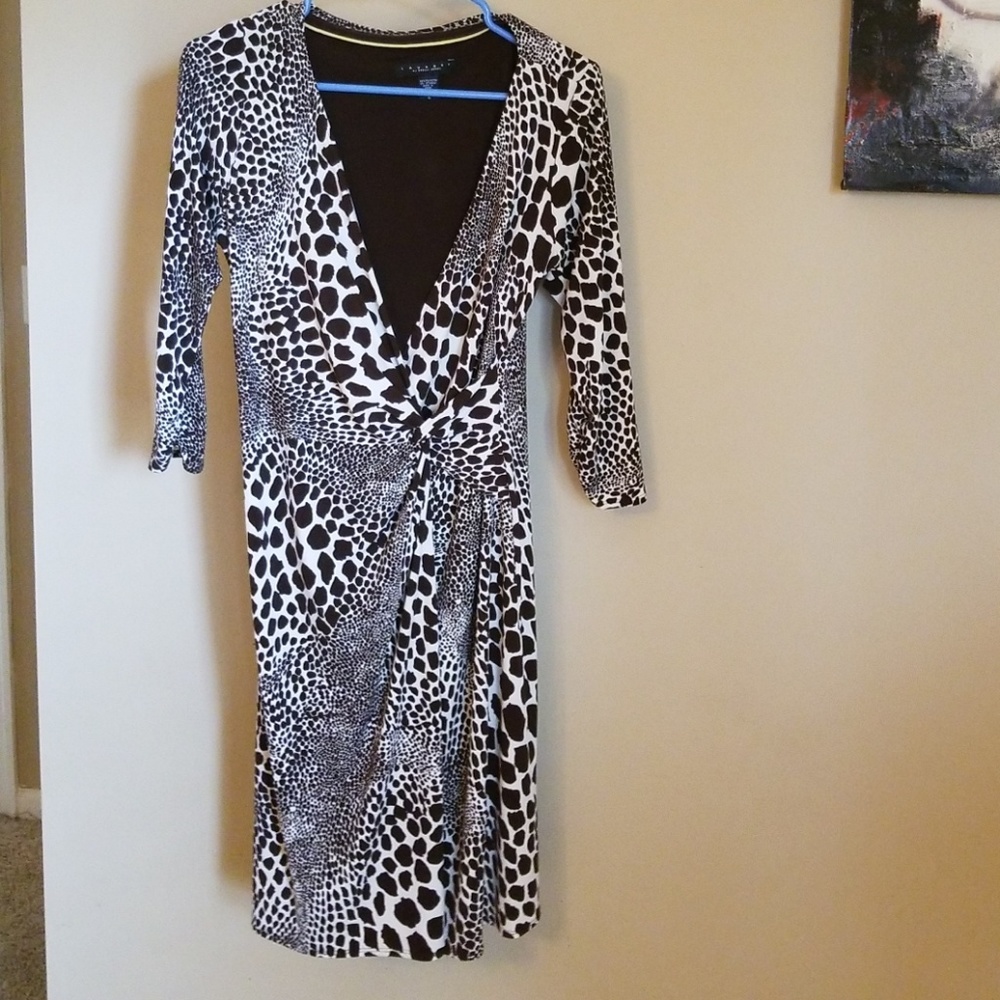 Laundry by Shelli Segal Leopard Dress